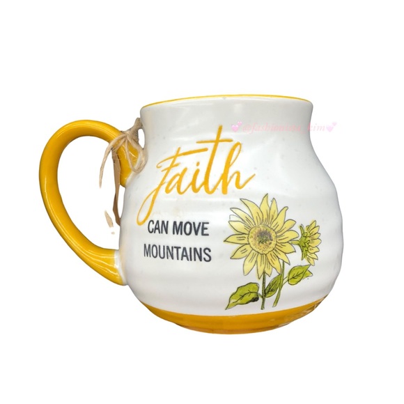 Faith can move mountains Coffee mug - Picture 4 of 8